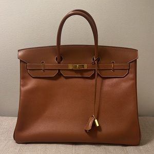 Hermes Birkin 40 Gold GHW Courcheval